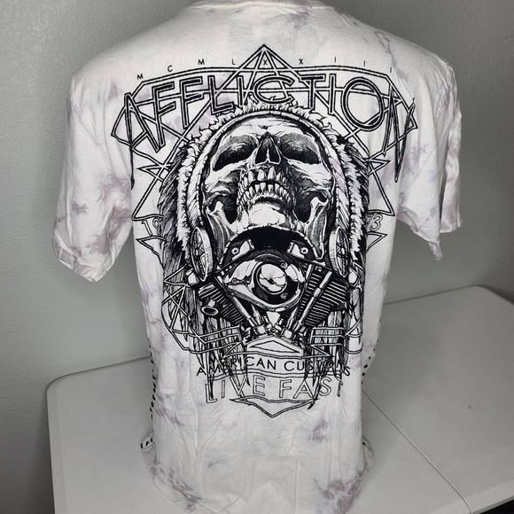 Affliction American Customs T-shirt. - Picture 4 of 9